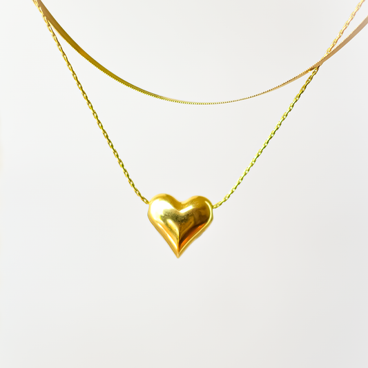 Yona Heart Pendant | Anti-Tarnish