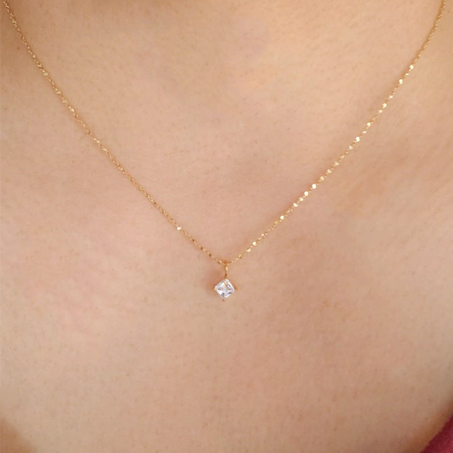 Radiant Minimalist necklace
