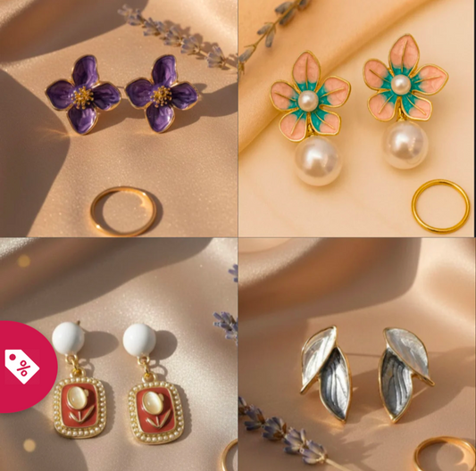 Korean 12 pair jewellery box