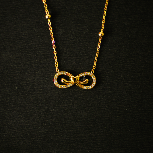 Infinity Stoned Pendant