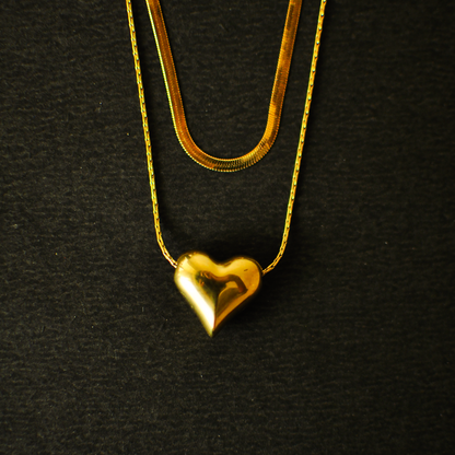 Yona Heart Pendant | Anti-Tarnish