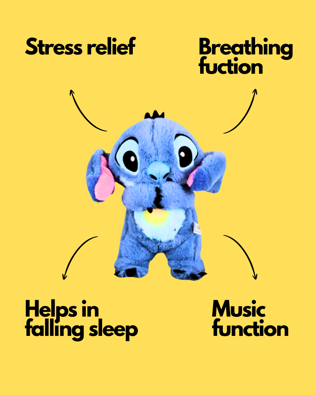 STITCH BREATHING TEDDY