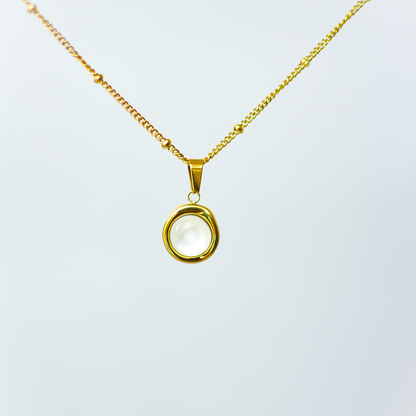 Golden Glow Charm Pendant