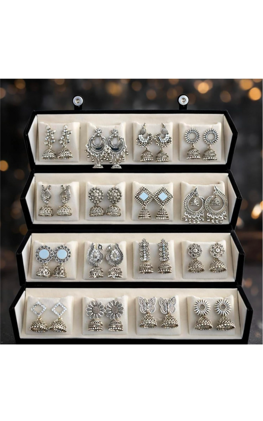 16 Pair Jhumka Seayona Box