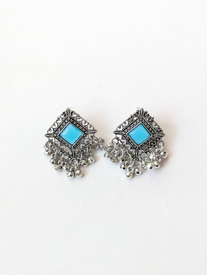 12 Oxidised Earrings studs combo 2
