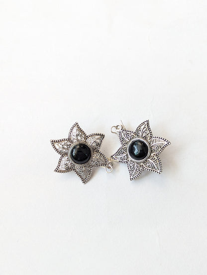 12 Oxidised Earrings studs combo 2
