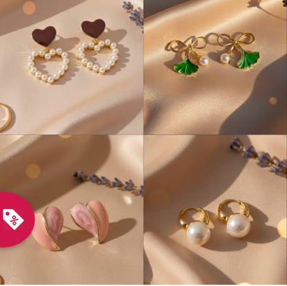 Korean 12 pair jewellery box