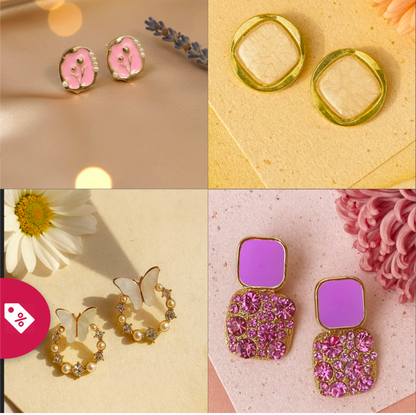 Korean 12 pair jewellery box