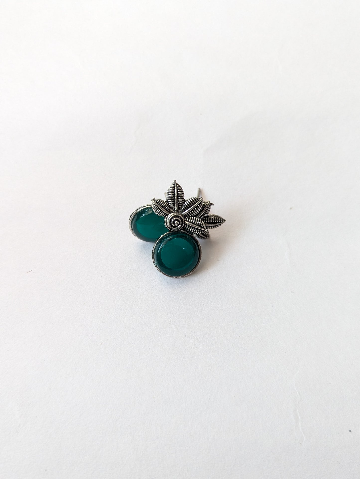 12 Oxidized Designer Stud Earrings